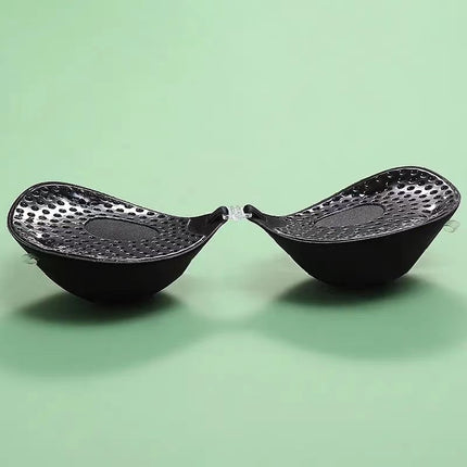 Thickened 5cm Steamed Bread Cup Shoulder Strap Breathable Small Chest Enlarged Traceless Anti-expansion Chest Patch Gathering Invisible Bra