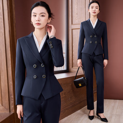 Professional Suit Suit for Women 2025 New Autum High-End Hotel Manager Front Desk Reception Commuter Formal Suit