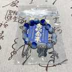 Floral butterfly bracelet (blue) bag