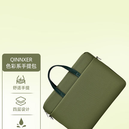 Computer bag version of anti-fall airbag laptop bag shoulder portable 14 inch bag 16 inch slung laptop bag