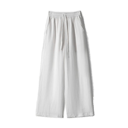Cross-border 2025 Summer New Breathable Loose White suit Simple Breathable Top Shorts Two-piece Set