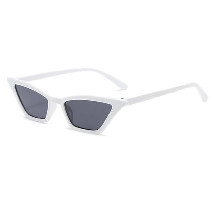 2023 Cat Eye Sunglasses Women's Street Style Retro Sunglasses Colorful Sunglasses Plastic Hinge Sunshade Uv400