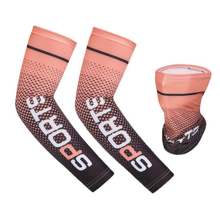 Sun protection oversleeve men's and women's summer Thin Ice Silk outdoor sports UV protection arm cover outdoor riding driver