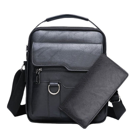 Men's Shoulder Bag Portable Foreign Trade 2025 New Fashionable Crossbody Bag Casual Outdoor Southeast Asian Cross-border Shoulder Bag Men's Bag