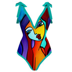 Doodle Head Swimsuit / S
