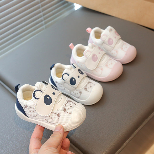 Infant Children's Soft Sole Toddler Shoes Spring and Autumn Breathable Mesh sneaker Children's Functional Key Shoes