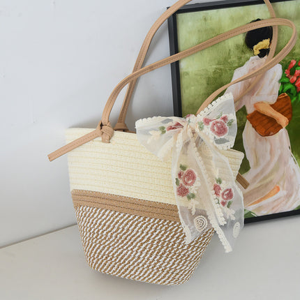 Woven Cotton Tote / Sac Tressé Coton