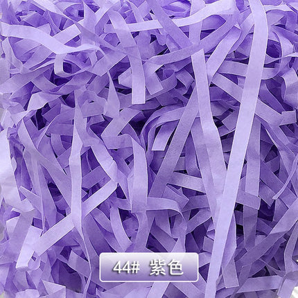 Raffia Decorative Gift Box Filling Shredded Paper Strips Creative Bedding Grass Wedding Packaging Wedding Candy Box