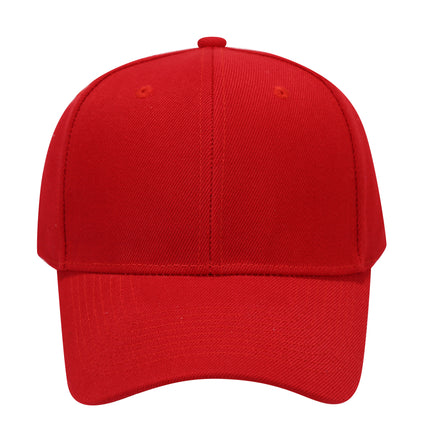 Cross-Border Amazon Hot-Selling Spring Green Six-Panel Baseball Cap with Solid Color, Logo Embroidery, and Adjustable Copper Buckle