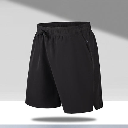 Men's Summer Quick-Dry Loose Five-Point Sports Casual Shorts Thin Cross-Border Ice Silk Beach Shorts Factory Direct Sale
