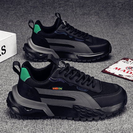 Forrest Gump Men's Shoes Summer Breathable 2025 New Deodorant Mesh Sports Leisure Running Elevated Putian Torre Trendy Shoes