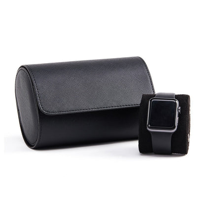 2025 Cross-Border Portable 1-Digit 2-Digit 3-Digit Watch Box Pu Leather Watch Storage Box Packaging Box Wholesale