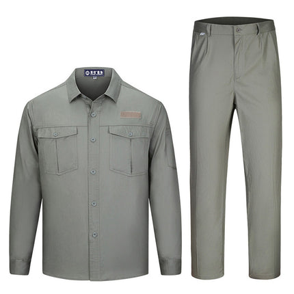 Cotton Workwear for National Grid Hubei, All-Cotton Labor Protection Work Clothes for Municipal Power Industry, Thickened and Warm for Men and Women