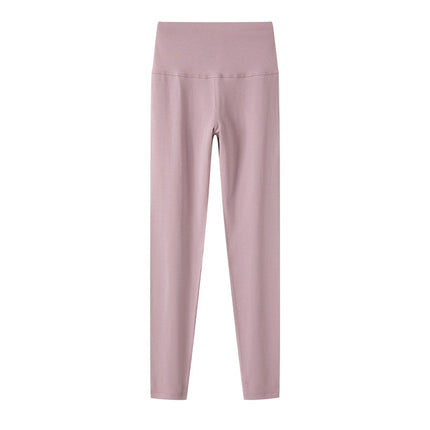 Pure Cotton Thermal Leggings for Women, Warm Pants, Comfortable Waist Protection, Thin Style, Plus Size, Autumn and Winter, High-Waisted Thermal Pants for Women