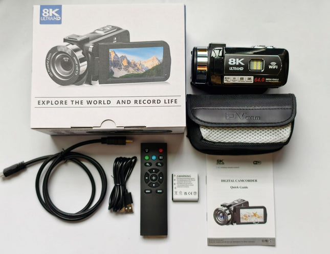 Cross-border 8KWIFI HD digital camera touch screen handheld automatic video travel wedding VLOG digital camera