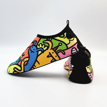 Cross-border New Women's Beach Shoes Non-slip Soft Sole Outdoor Wading Shoes Indoor Fitness Shoes Floor Socks Yoga Shoes