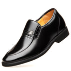 Black Inner Heightening Shoes / 38