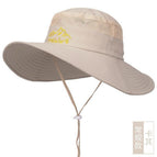 Embroidered mountain logo-khaki / Adjustable
