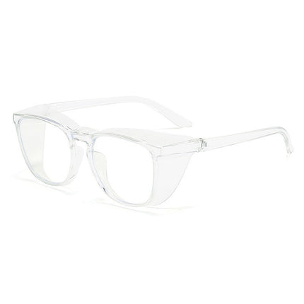 Amazon new anti-blue anti-pollen goggles anti-fog anti-sand anti-dust goggles HD flat glasses