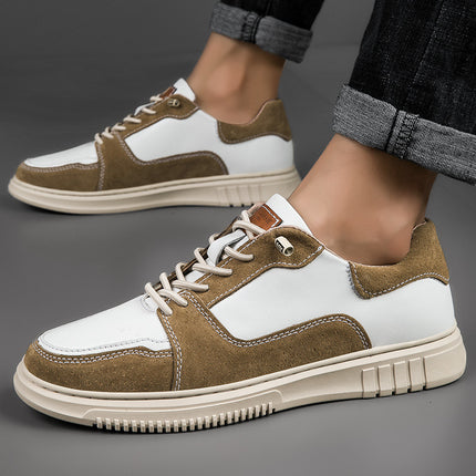 Men's shoes new fashion British casual shoes Korean style breathable sneaker retro lazy shoes slip-on board shoes