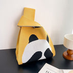 Eye-covering panda-yellow