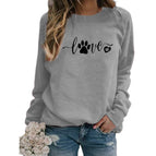 round neck gray / S