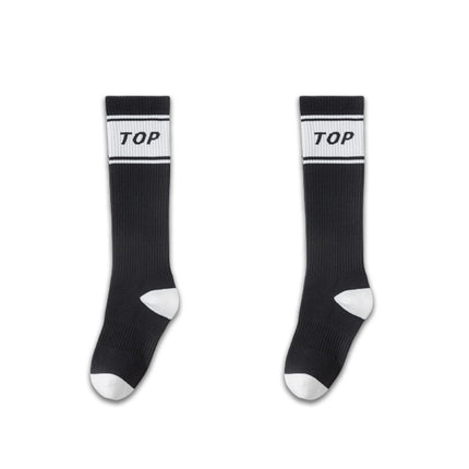 Autumn and Winter Socks for Men, Compression Socks, Calf Socks, Sports Running, Practical Basketball, Sweat-Absorbent, Quick-Drying, Long Tube Trendy Socks, Slimming Effect