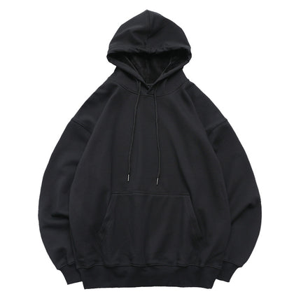 Hooded Sweatshirt for Men, Autumn and Winter 2025, American High Street Style, Loose Fit, Fleece-Lined Jacket, Chinese Style Clothing, Hong Kong Style Casual Wear