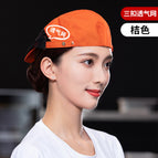 Three-button breathable mesh orange