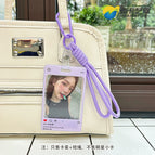 Purple lanyard