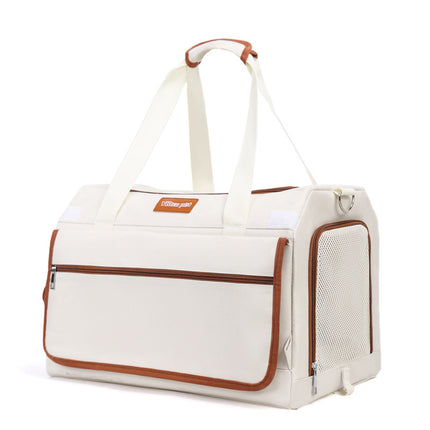 Portable Cat Bag for Outings, Portable Cross-Body Large-Capacity Bag for Cats, Ventilated, Breathable, Anti-Stress Dog Extra Large Pet Bag