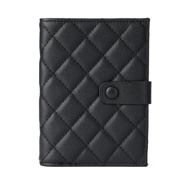 Travel Passport Holder Storage Bag, Classy Small Fragrance Style, Can Hold Wallet, Card Holder, All-In-One Passport, Good-Looking Female Multi-Function