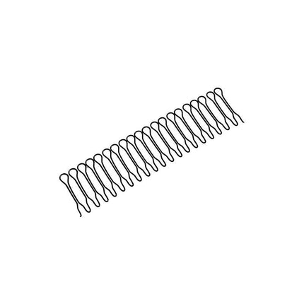 K-Style of Broken Hair Sorting Artifact Hairpin Simple and Non-Harming Hair Invisible Comb Hair Tool Black Bangs Hair Clip Hair Comb