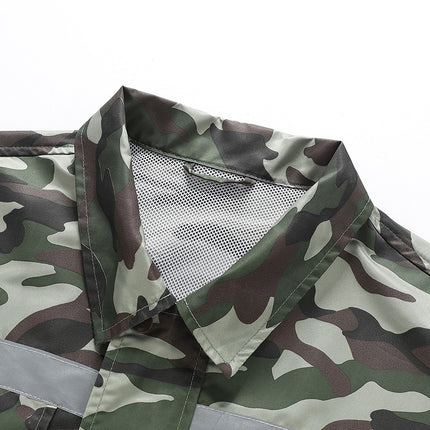 Summer Air-Conditioned Clothing, Sun-Protective Shirts with Fans, Workwear, Camouflage Clothing, Welding Work Shirts, Breathable Workwear