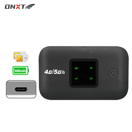 4g Portable Wifi Router for Europe/Africa/Southeast Asia/America/Middle East, Wireless Portable Router with Sim Card Slot
