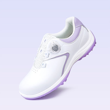 golf shoes women's golf shoes knob elastic shoelace versatile casual shoes non-slip fixed nail waterproof shoes