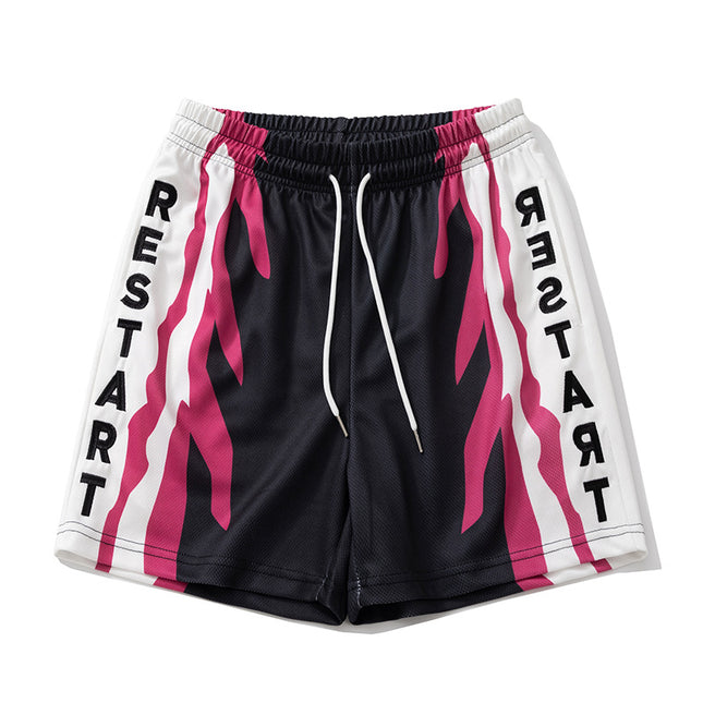 American Sports Shorts New Arrival Four-point Knee Trendy Men's Loose Basketball Training Running Quick-drying Breathable Sports Pants