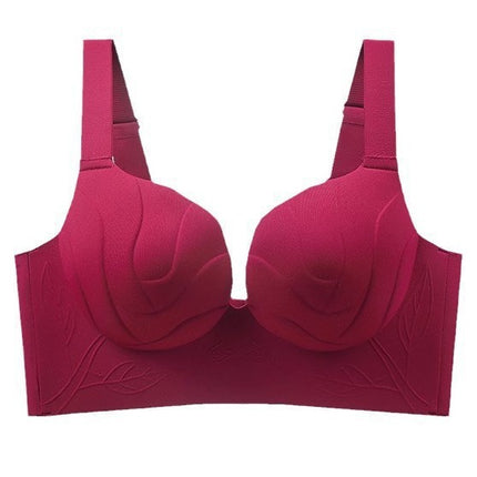 Cross-Border Large Size Seamless Underwear for Women with Large Breasts, Push-Up, Secondary Breast Reduction, Anti-Sagging, Expansion, Soft Support Bra