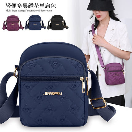 Small Bag New Fashionable Leisure Travel Nylon Crossbody Shoulder Canvas Bag Crossbody Mini Bag Oxford Cloth Women's Bag