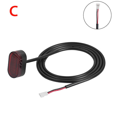Suitable for electric scooter rear fender tail light waterproof signal brake light 6V fender tail light accessories
