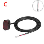 6v tail light (2-pin female plug without buckle)