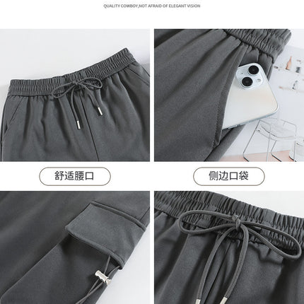 White Duck Down Cock Pants Women's Winter 2024 New High Waist Slimming Outer Wear Cold-proof Northeast Cotton Pants