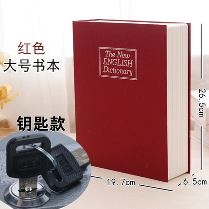 Book Safe Piggy Bank Large Password Box with Lock Banknote Piggy Bank Child Cute Creative Birthday Gift