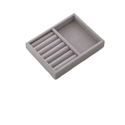 [Jewelry storage artifact] factory direct jewelry storage box jewelry storage plate earrings ring storage finishing