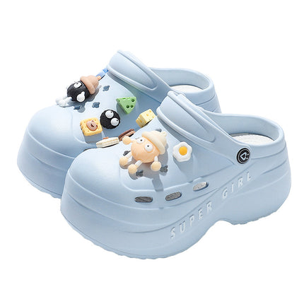 Women's Summer 2025 New Style Slippers for Home Indoor Bathroom Anti-Slip and Deodorant Thick-Soled Eva Slippers for Outdoor Wear