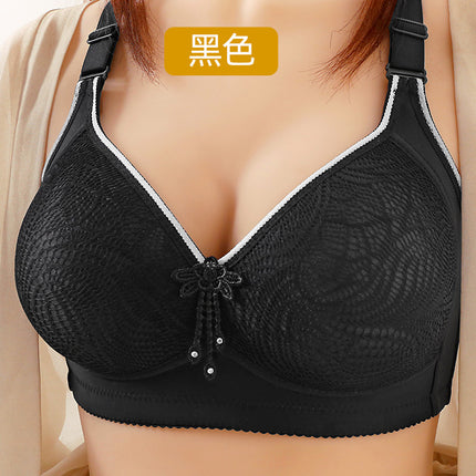 Wire-Free, Comfortable, Breathable, Thin Bra, Large Size, Push-Up, Anti-Sagging, Women's Bra, Sexy Seamless Backless Lingerie