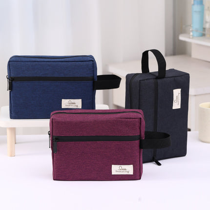 Toiletries Bag, Waterproof Cosmetics Bag, Large-Capacity Tool Bag, Large-Capacity Portable Belongings Storage Bag for Men and Women