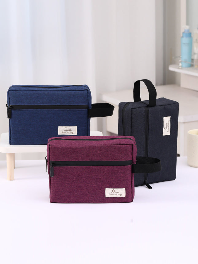 Toiletries Bag, Waterproof Cosmetics Bag, Large-Capacity Tool Bag, Large-Capacity Portable Belongings Storage Bag for Men and Women