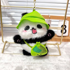 12cm ordinary connection / Hat panda-green