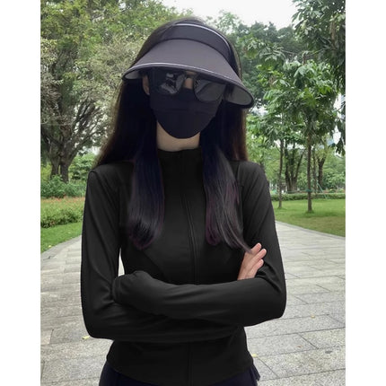 2026 New Summer Style Thin Sun Protection Clothing for Women, Breathable and Slim-Fitting Ice Silk Sun Protection Clothing, Cardigan Jacket, Uv Protection